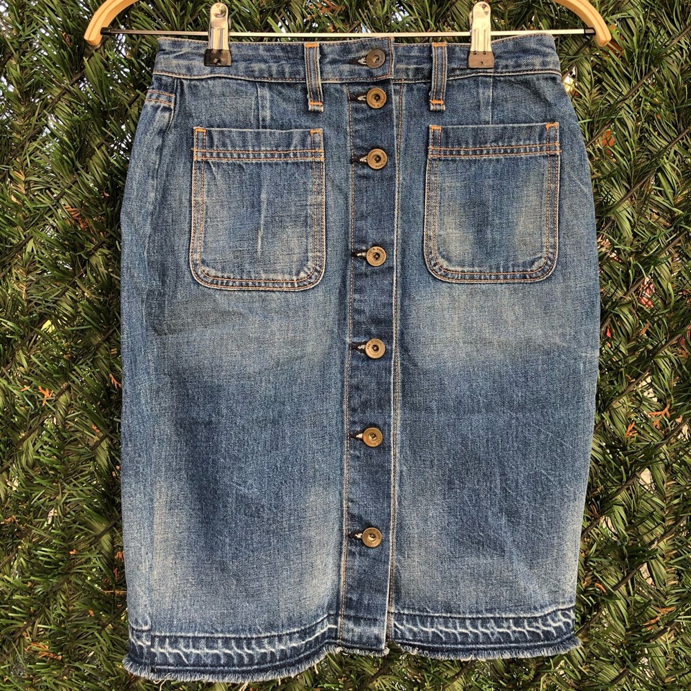 Rag & Bone denim skirt